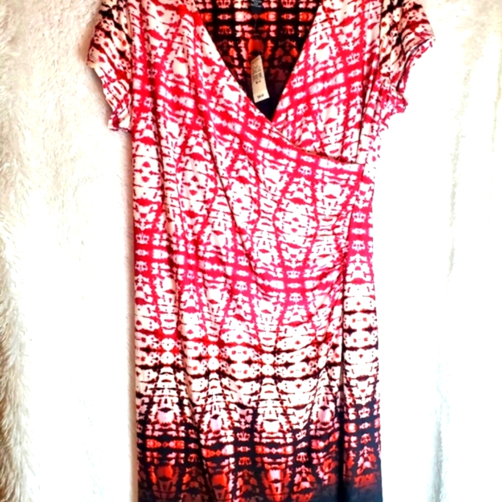 Plus size Multicolor Dress
